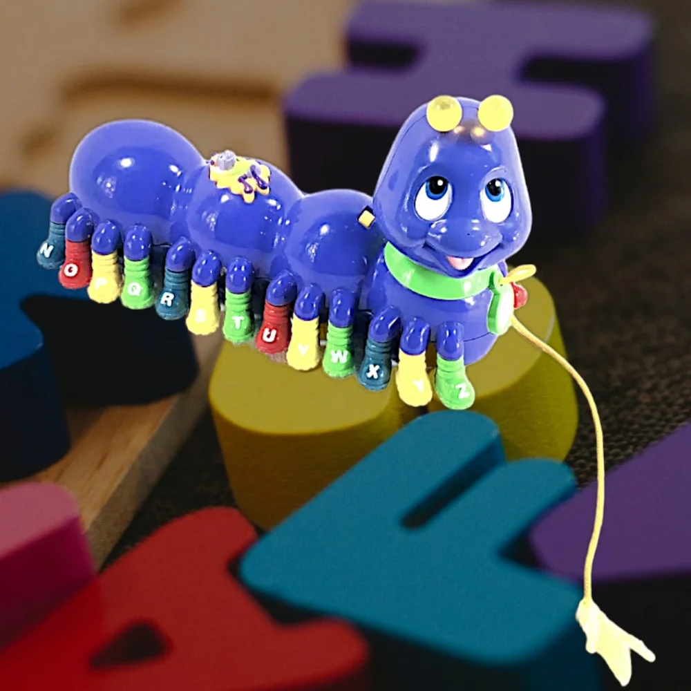 Leap Frog Alphabet Pal Caterpillar Purple Interactive Educational Music T…